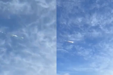 VIDEO SE BLJESAK SVETLOSTI NA NEBU, A ONDA SE ZAČULA EKSPLOZIJA: Evo gde je tačno pao meteorit koji je snimljen ovog jutra (VIDEO)