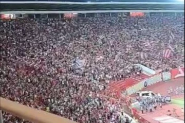 ATMOSFERA NA SEVERU KLJUČA! Nikola Žigić došao da bodri Zvezdu! Evo kako izgleda nekadašnji ljubimac delija! (VIDEO/FOTO)