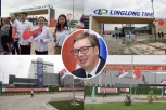 VUČIĆ U ZRENJANINU: Prisustvuje ceremoniji pokretanja serijske proizvodnje u Linglongu!