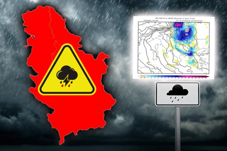 CIKLON BORIS TUTNJI KA SRBIJI! Najavljena opšta katastrofa, meteorolog upozorio na KATAKLIZMU!