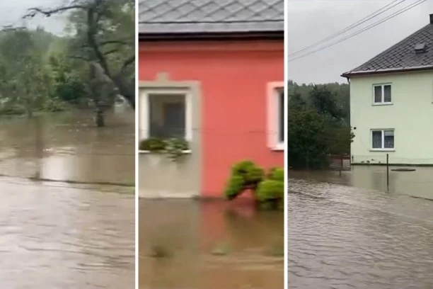 PUTEVIMA TEKU REKE, MESTA POPLAVLJENA I BEZ STRUJE! Poplave udarile žestoko na centralnu Evropu: Scene koje je uzrokovalo nevreme - JEZIVE! (VIDEO)