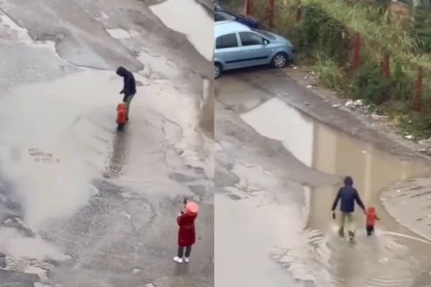 OVO JE NAJLEPŠI SNIMAK KOJI ĆETE DANAS VIDETI! Scena koja topi najtvrđa srca: "Proglasite ga za tatu godine!" (VIDEO)