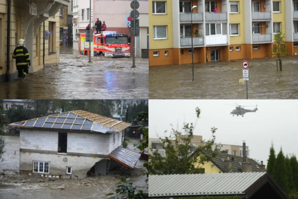 NOVI SNIMCI UŽASA ŠIROM POTOPLJENE EVROPE! Poplavljen autoput kod Beča, broje MRTVE u Poljskoj i Austriji, nestali ljudi u Češkoj! (FOTO/VIDEO)