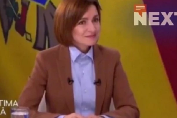 PREDSEDNICA MOLDAVIJE OSETILA ZEMLJOTRES USRED TV EMISIJE: Pogledajte njenu reakciju (VIDEO)