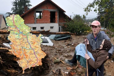 PRETI LI SRBIJI REPRIZA OBRENOVCA IZ 2014. GODINE?! U Evropi kiša stala, ogromni nanosi vode krenuli ka nama, evo gde se očekuje NAJJAČI UDAR!