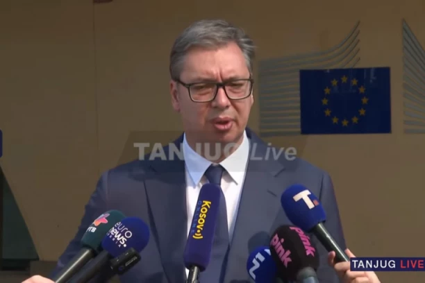 VUČIĆ IZ BRISELA ZAGRMEO: Isti koji su me optuživali da sam izdajnik, danas traže da priznam Kosovo!