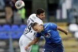 GOLČINA KOVAČA DA SMIRI LUČANCE: Partizan opet ima dva pogotka prednosti