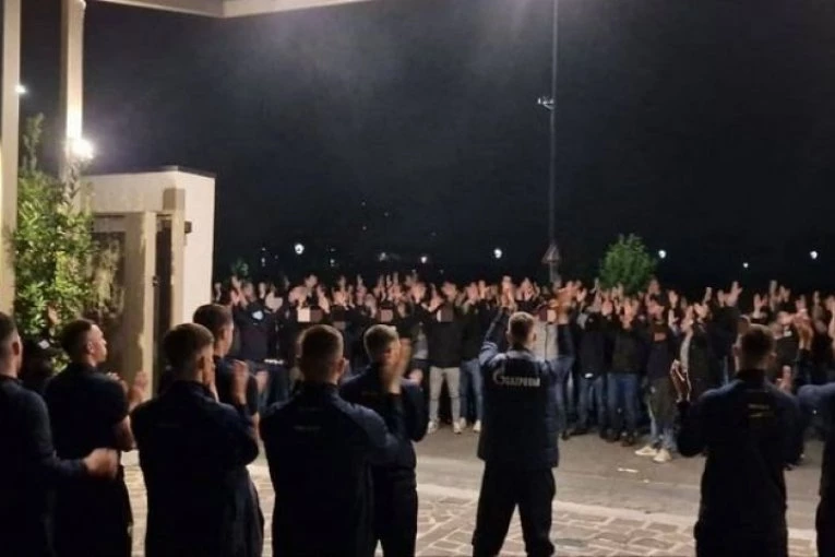 DELIJE ISPED HOTELA ZVEZDAŠA U MILANU! Ovo su im jasno i glasno poručili! (FOTO+VIDEO)