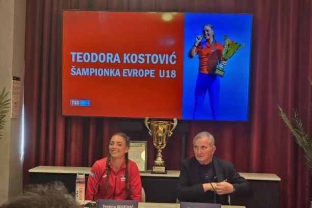 UPOZNAJTE TEODORU KOSTOVIĆ: Evropska šampionka predstavljena na konferenciji - Đoković je preponosan! (FOTO GALERIJA+VIDEO)