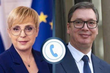 VUČIĆ RAZGOVARAO SA PREDSEDNICOM SLOVENIJE: "Zahvalio sam na podršci koju daju Srbiji na evropskom putu!" (FOTO)