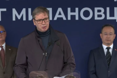 OTVORENA OBILAZNICA OKO GORNJEG MILANOVCA! Vučić: Srbija se gradi i Srbija spremno dočekuje budućnost!