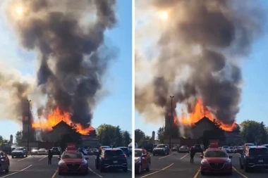 NOTR DAM U PLAMENU: Zvonik u potpunosti uništen, a načinjena OGROMNA ŠTETA NA KONSTRUKCIJI (VIDEO)