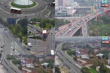 JUTRO BEZ JUTARNJEG ŠPICA! Pustoš na ulicama glavnog grada (FOTO)