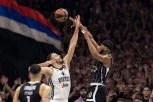 PARTIZAN KRENUO SILOVITO, PA UKOČIO: Crno-beli se muče protiv Virtusa, ali vode