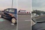 ČETVORO POVREĐENO U STRAVIČNOM SUDARU KOD PUPINOVOG MOSTA! Svi hitno prevezeni u Urgentni centar! (VIDEO)