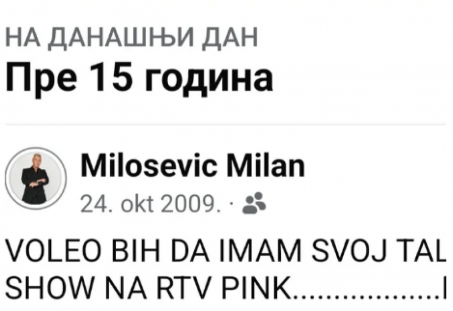 RADOSNE VESTI U DOMU MILANA MILOŠEVIĆA: Nije ni sanjao da će mu se najveća ŽELJA ostvariti!