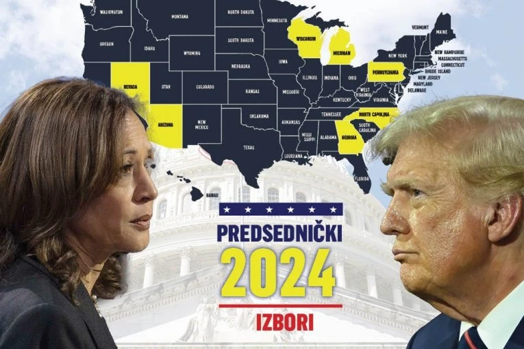 IZBORI U AMERICI: DONALD TRAMP ILI KAMALA HARIS? Tramp opet povećao prednost, Kamala Haris debelo zaostaje 198:99, izašla projekcija Njujork tajmsa (VIDEO)