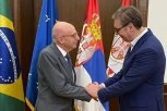 "IMAO SAM POSEBNU ČAST!" Vučić se sastao sa brazilskim profesorom Nastarijem! (FOTO)