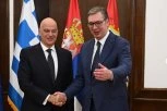 VUČIĆ SE SASTAO SA DENDIJASOM: "Zahvalio sam ministru na podršci koju Grčka daje teritorijalnom integritetu i suverenitetu Srbije!" (FOTO)