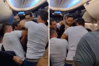 DRAMA NA NEBU! Putnik uzeo stjardesu za taoca i hteo da otvori vrata tokom leta, pa IZBILA OPŠTA TUČA (FOTO/VIDEO)