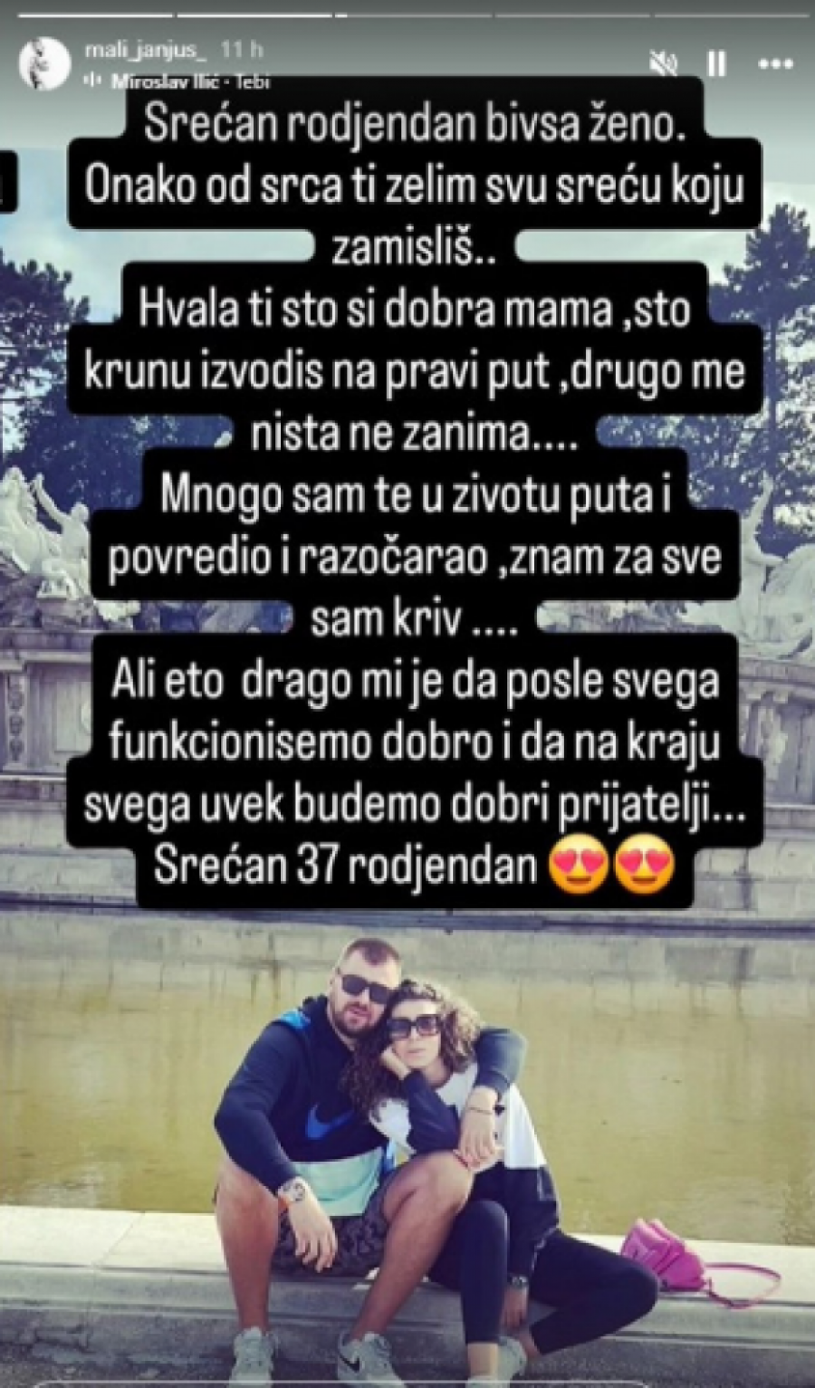 JANJUŠ HOĆE DA SE VRATI ENI, MOLI BIVŠU ZA OPROŠTAJ! Kuka na sav glas, ne zna kako da se iskupi za JAVNE PREVARE!