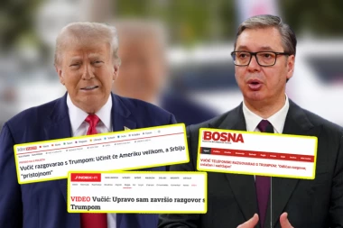 REGION SE ZAPALIO NAKON RAZGOVORA VUČIĆA I TRAMPA! Svi samo o tome bruje - "Srbija pristojna, Amerika velika"