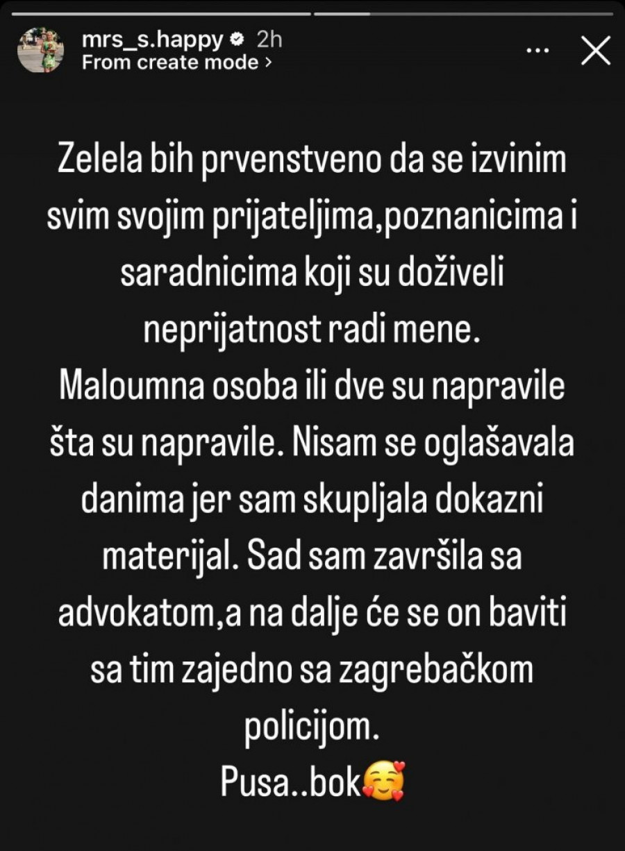 VODITELJKA PINKA ZAVRŠILA U POLICIJI! Izbio skandal u Zagrebu, HITNO angažovala advokata! (FOTO)