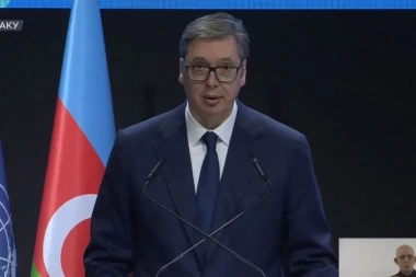 NAŠE NASLEĐE MORA BITI NASLEĐE NADE! Vučićeve reči odjekivale Bakuom: Pre rešavanja svih problema, prvo moramo da osiguramo mir (VIDEO)