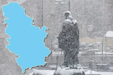 SRBIJA ĆE SE OPET ZABELETI! Temperatura drastično pada, stižu sneg i kiša!