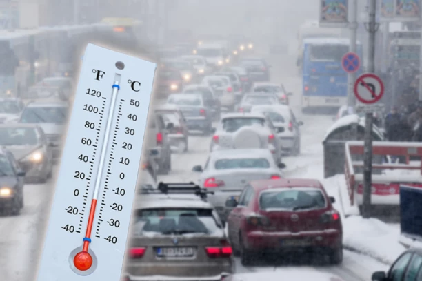 SUTRA SNEG U SRBIJI! Obilne padavine očekuje više gradova!