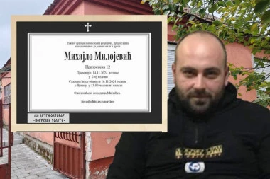 NAJPOTRESNIJA SLIKA NAKON TRAGEDIJE U VRŠCU! Evo kada će mali Mihajlo biti sahranjen!