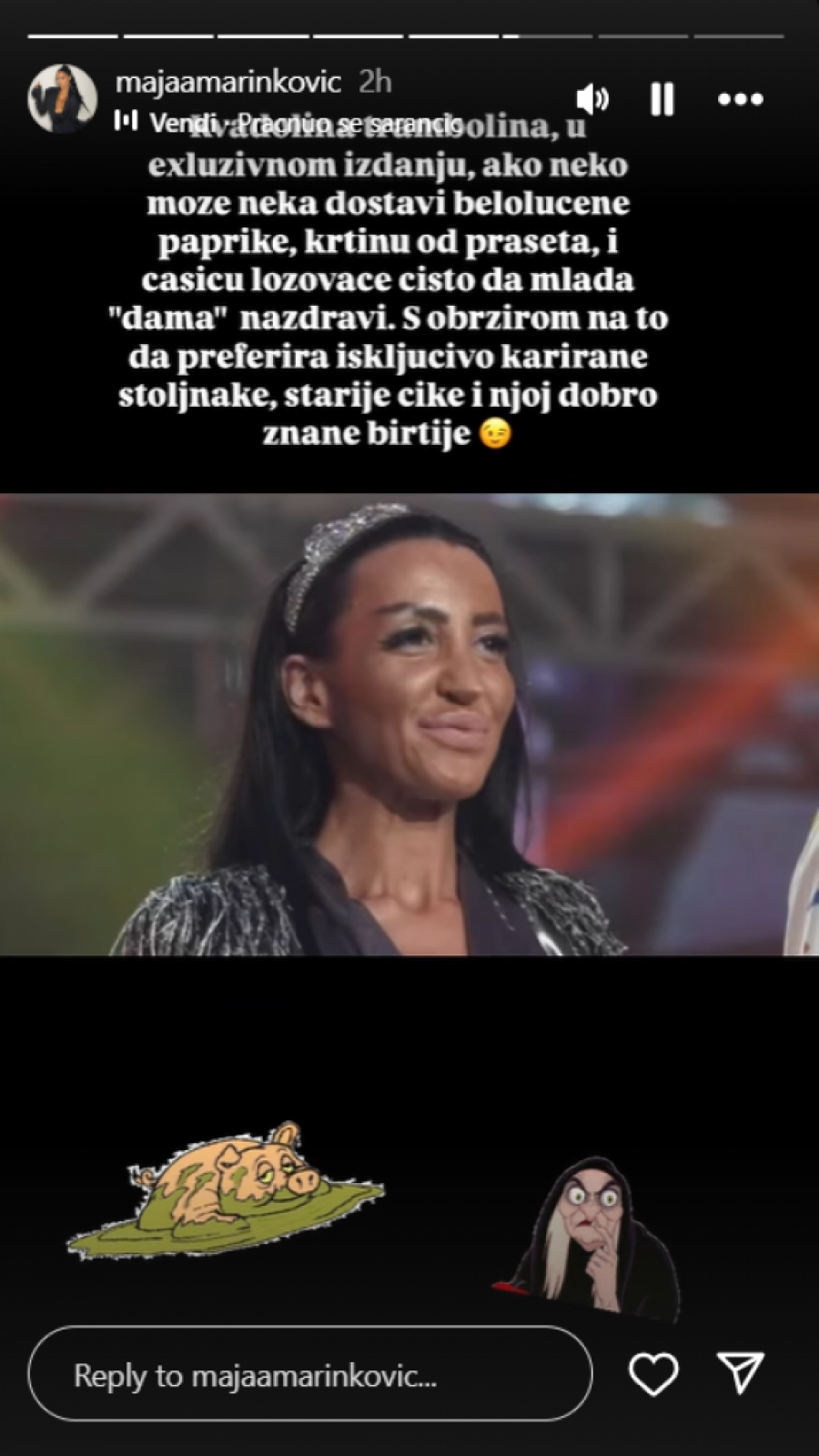 MAJA MARINKOVIĆ "SAHRANILA" PORŠELINU: Posle ove objave Slađa će morati da se ISELI IZ ZEMLJE (FOTO)