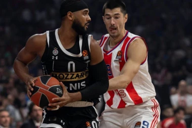 PARTIZAN NIKAD BLIŽI ZVEZDI MERIDIANBET: "Kuva" na tabeli Evrolige