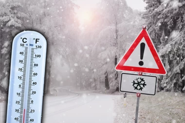 SRBIJA ĆE SE PONOVO ZABELETI ZA VIKEND! Pašće 30 centimetara snega, najgore će biti u OVIM KRAJEVIMA!