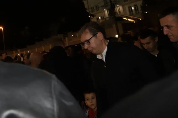 VUČIĆ STIGAO NA MARAKANU!