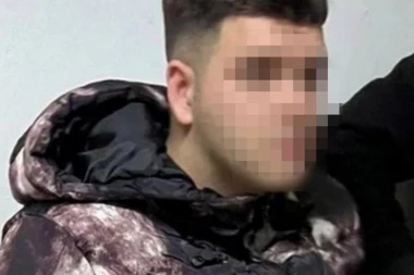 OVO JE ALBANAC KOJI JE ZAPALIO MAKEDONSKU ZASTAVU! Hitno reagovala tamošnja policija! UHAPŠEN! (FOTO)