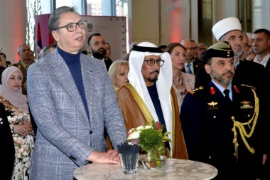 VUČIĆ NA PRIJEMU POVODOM NACIONALNOG DANA UAE: "Ujedinjeni Arapski Emirati su naš veliki prijatelj i pouzdani partner" (FOTO)