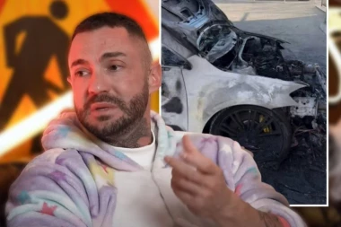 JODŽIR NIJE JEDINI! Još jednom influenseru ZAPALJEN AUTO - objavio snimak napadača i ponudio BOGATU NAGRADU! (VIDEO)