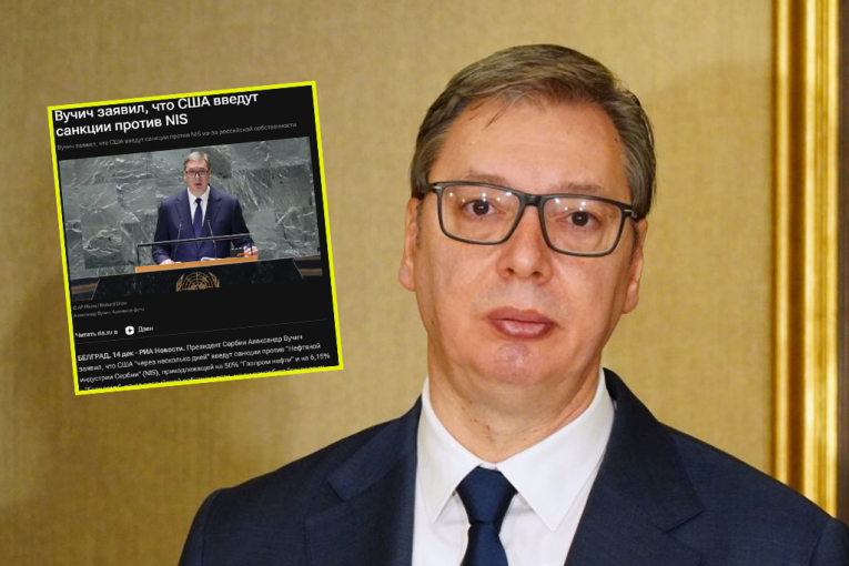 RUSKI MEDIJI PRENELI VUČIĆEVE REČI: Odjeknula vest da Amerika uvodi sankcije NIS-u!