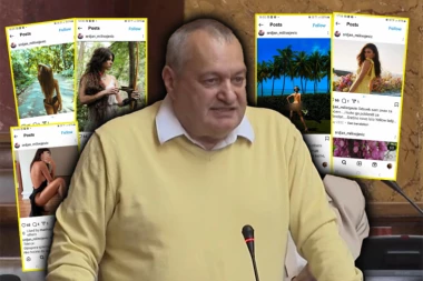 MILIVOJEVIĆ NE MARI ZA UGLED I ČAST! Lider DS izgleda PONOSAN na SKANDALOZNE objave NAGIH ŽENA na svom INSTAGRAMU! (FOTO)