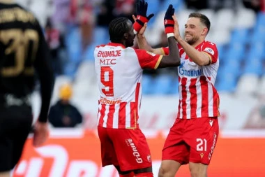 NIŠTA BEZ ŠERIFA! Zvezda se digla iz mrtvih pred sam kraj prvog poluvremena