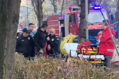 INCIDENT TOKOM POŽARA UZ ČAČKU! Priveden muškarac zbog sukoba sa policijom! (VIDEO)