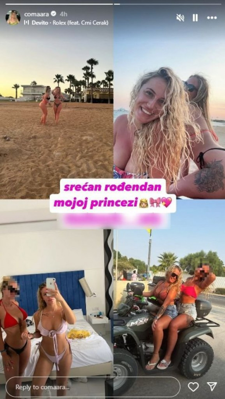 MILICA VELIČKOVIĆ OBJAVILA RADOSNE VESTI: Mojoj princezi srećan... (FOTO)