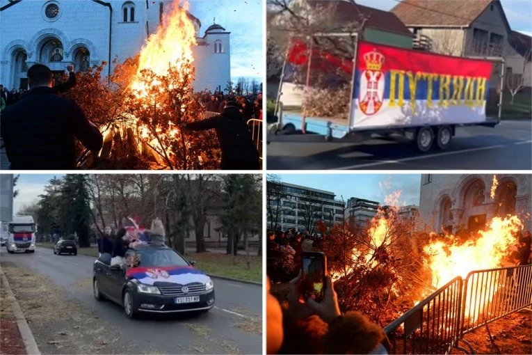 SRBI TRADICIONALNO PROSLAVLJAJU BADNJI DAN: Snimci radosti širom zemlje, od Tutina do Stare Pazove (VIDEO)