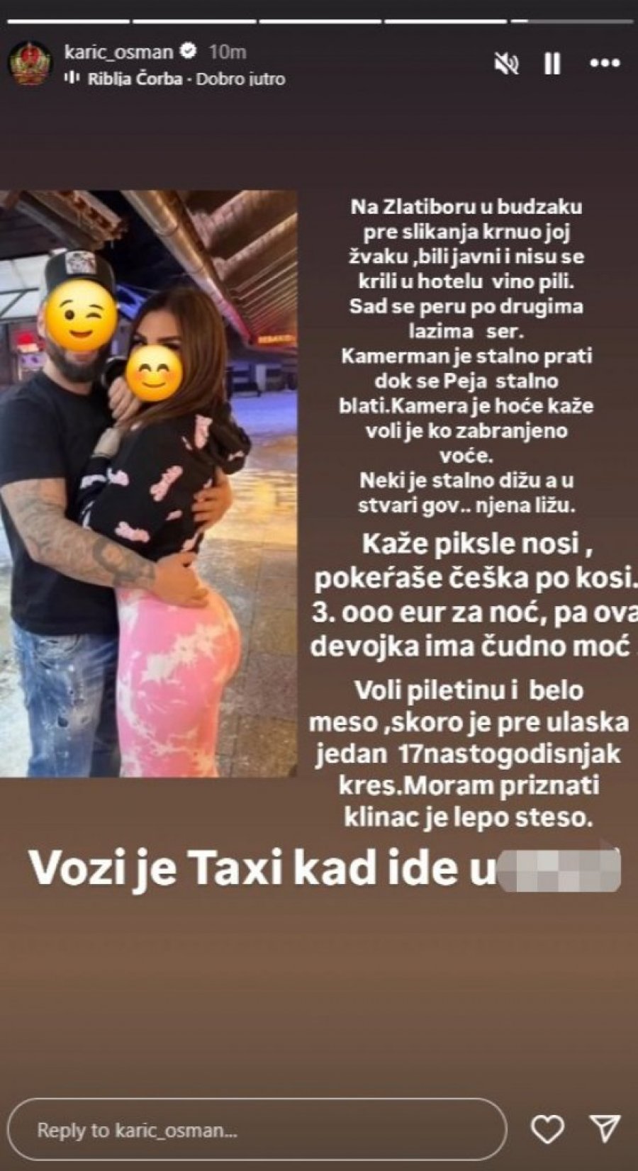 "3.000 EVRA, TAKSI I PILETINA ZA ENU..." Procurili DOKAZI iz Karićevog privatnog telefona - SADA JE SVE JASNO!