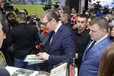 SVEČANO OTVOREN MEĐUNARODNI SAJAM TURIZMA! VUČIĆ: Imaćemo jednu od rekordnih turističkih sezona!